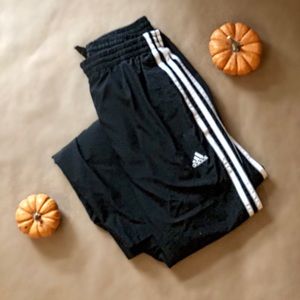 Classic Adidas Pants with Zipper at Ankle